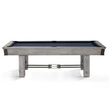 The Brunswick Canton slate bed pool table in rustic grey.