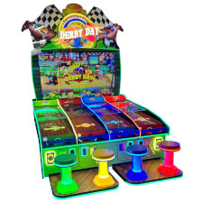 The Derby Day Arcade Machine with LED Lighting.