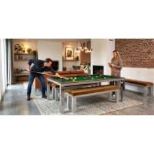 The Naroki Slate Bed Pool Dining Table