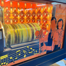 The Remix-50 CD wall-mounted jukebox.