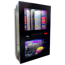 The Remix-50 CD wall-mounted 80's Trowback design jukebox.