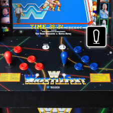 The WWE Wrestlefest Ultra Arcade Machine.