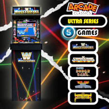 The WWE Wrestlefest Ultra Arcade Machine.