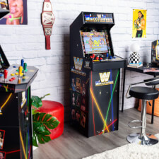 The WWE Wrestlefest Ultra Arcade Machine.