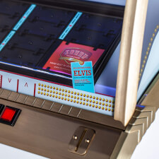 Sound Leisure Elvis Presley Vinyl Aloha cabinet.