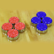The Sun-Glo Shuffleboard Generic Large Puck Set.
