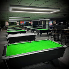 The Halo 170 Tournament LED Pool Table Light.