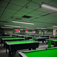 The I-Beam 150 Ultra Slim LED Pool Table Light.