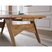 The legs of the Lifestyle in Oak.