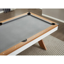 The Twist pool table in White.