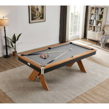 The Twist pool table in Black.