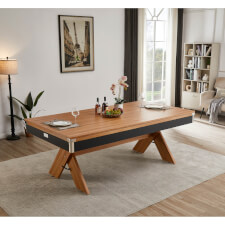 The Twist pool table in Black.