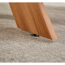 Adjustable levelling foot.