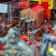 The Stern Walking Dead Remastered Premium Pinball Machine.