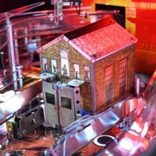 The Stern Walking Dead Remastered Premium Pinball Machine.