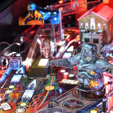 The Stern Walking Dead Remastered Premium Pinball Machine.