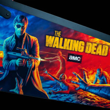 The Stern Walking Dead Remastered Premium Pinball Machine.