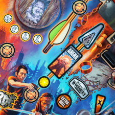 The Stern Walking Dead Remastered Premium Pinball Machine.