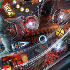 The Stern Walking Dead Remastered Premium Pinball Machine.