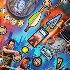 The Stern Walking Dead Remastered LE Pinball Machine.