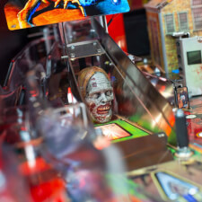 The Stern Walking Dead Remastered LE Pinball Machine.
