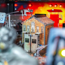 The Stern Walking Dead Remastered LE Pinball Machine.