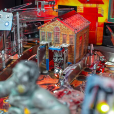 The Stern Walking Dead Remastered LE Pinball Machine.