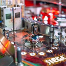 The Stern Walking Dead Remastered LE Pinball Machine.