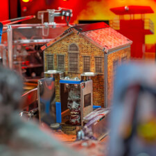 The Stern Walking Dead Remastered LE Pinball Machine.