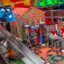 The Stern Walking Dead Remastered LE Pinball Machine.