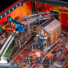 The Stern Walking Dead Remastered LE Pinball Machine.