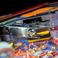 The Stern Walking Dead Remastered LE Pinball Machine.
