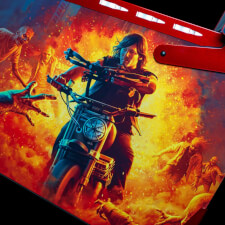 The Stern Walking Dead Remastered LE Pinball Machine.