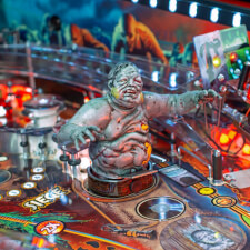 The Stern Walking Dead Remastered LE Pinball Machine.