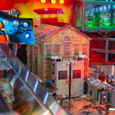 The Stern Walking Dead Remastered LE Pinball Machine.