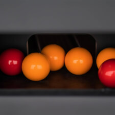 The Rasson Apollo's Built-In Ball-Return Unit.