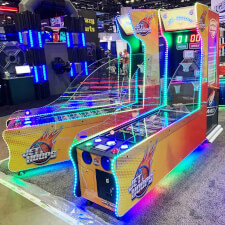 Jet-Hoops Beer-Pong Game Arcade Machine.
