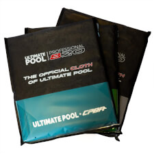 The Ultimate Pool X CPBA Professional 820 pool table cloth in packages.