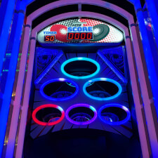 The Allstars Ultimate Disc Arcade Machine.
