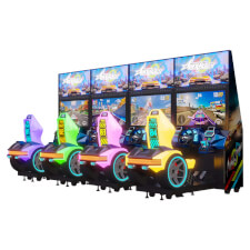 The Apex Rebels Standard Arcade Machine for four players.