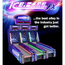 The Ice Ball FX Arcade Alley Bowler Brochure.