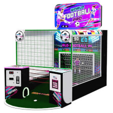 The World Football Pro Arcade Machine.