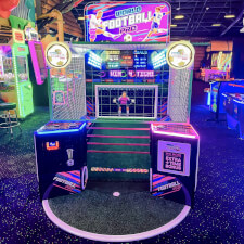 The World Football Pro Arcade Machine.