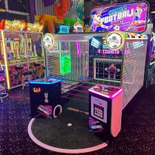 The World Football Pro Arcade Machine.