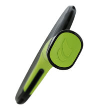 The Tacteo 50 Table Tennis Bat Lime colour.
