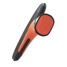 The Tacteo 50 Table Tennis Bat Terracota colour.