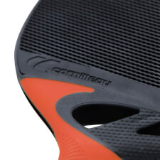 The Tacteo 50 Table Tennis Bat Terracota colour.