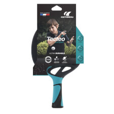The Tacteo 50 Table Tennis Bat blue colour in package.