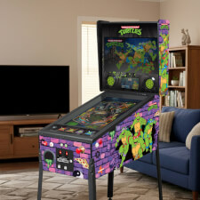 The Teenage Mutant Ninja Turtles 4K pinball machine.