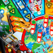 The Stern Pokémon Pro Pinball Machine features and artwork.
